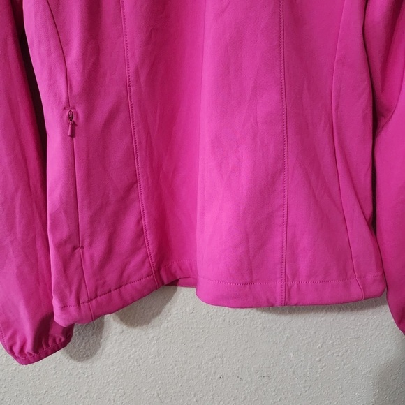 The North Face Soft Shell Quarter Zip Jacket Womens Size S Pink Lightweight - Picture 7 of 13